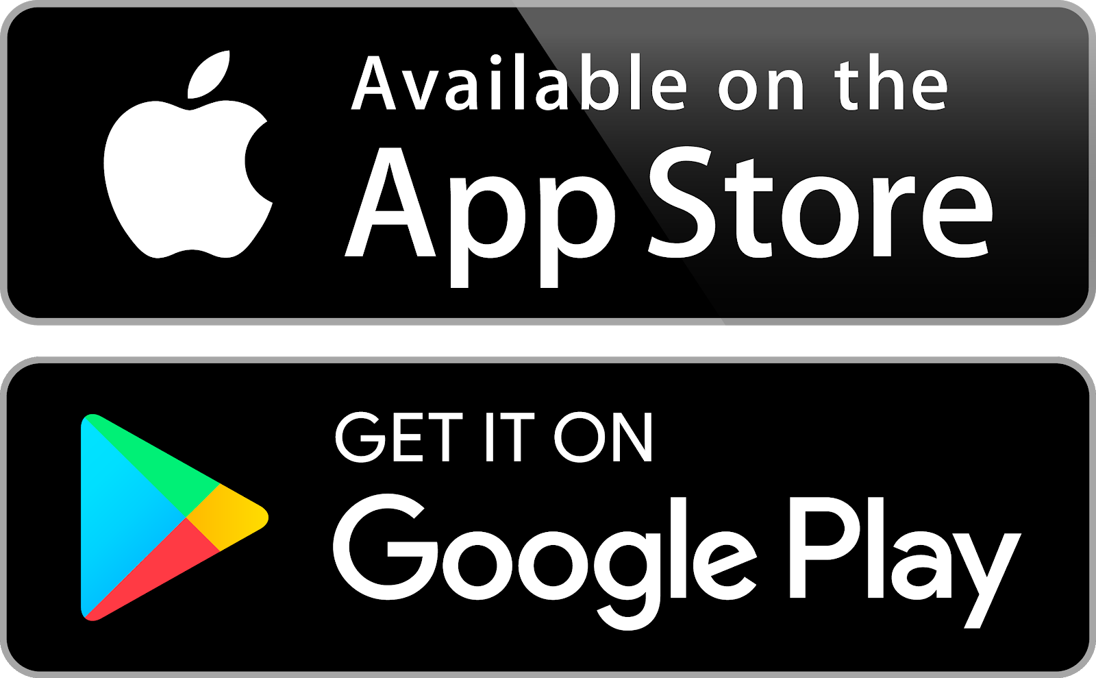 Get the app on the App store or Google Play