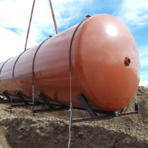 unterirdische Tank