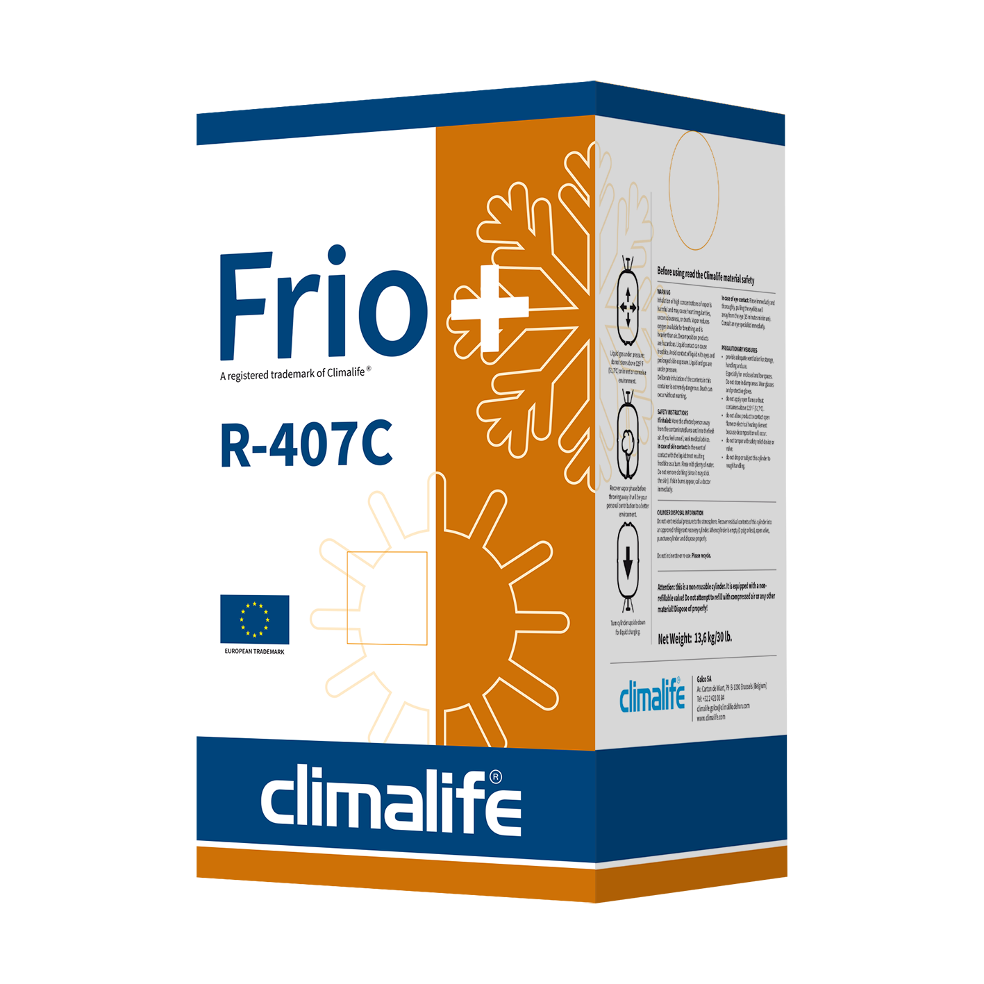 Frio+ R-407C (хладагент R407C)
