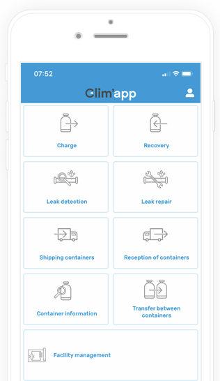 Clim'app: tracking, traceability, waste